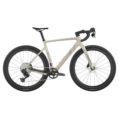 Scott Addict Gravel 20 Grussykkel Beige Karbon, Str. S