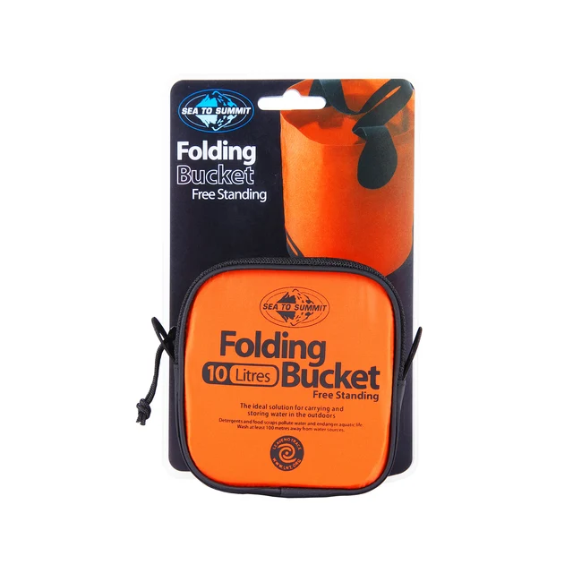 Sea To Summit 10L Sammenleggbar Bøtte Rød 