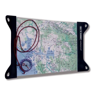 Sea To Summit TPU Vanntett L Kartmappe Sort, 332 x 430 mm, 102g