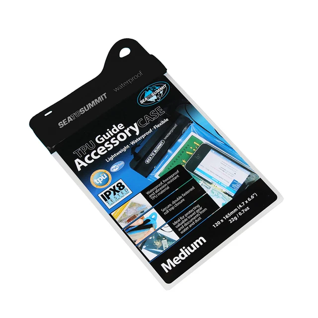 Sea To Summit TPU Vattentät Ficka Svart, Str. M 