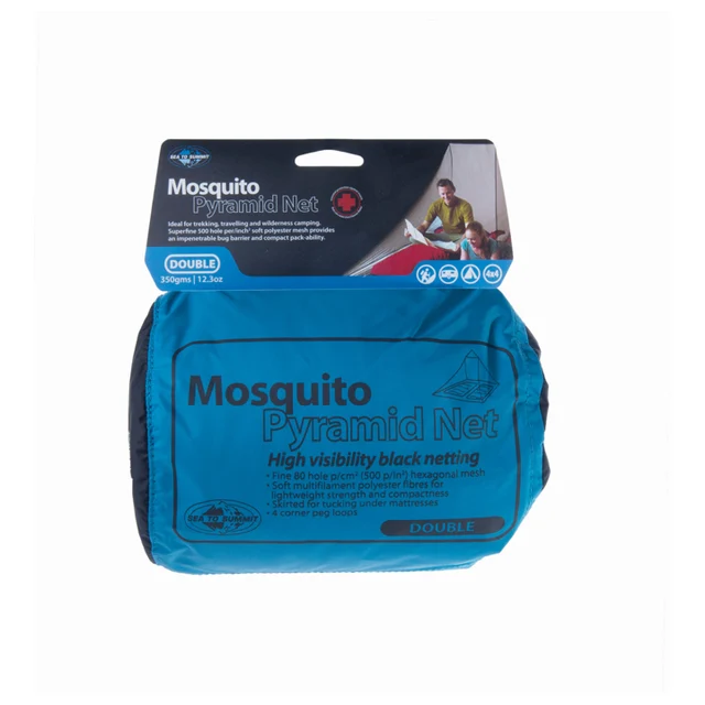 Sea To Summit 2P Pyramide Myggnetting 80 hull/cm2, 340g 