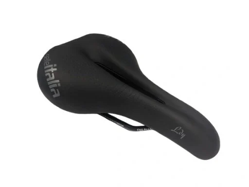 Selle Italia Lady E-Bike Flow Dam Sadel Svart, L2, FeC Alloy, 160x262 mm, 320g 