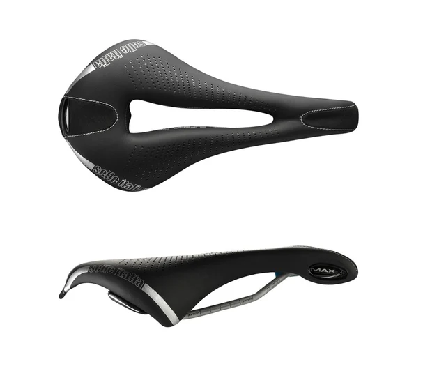 Selle Italia MaxFlite Gel SF Sadel L 146x290 mm, SuperFlow, Ti316 Ø7, 330g 