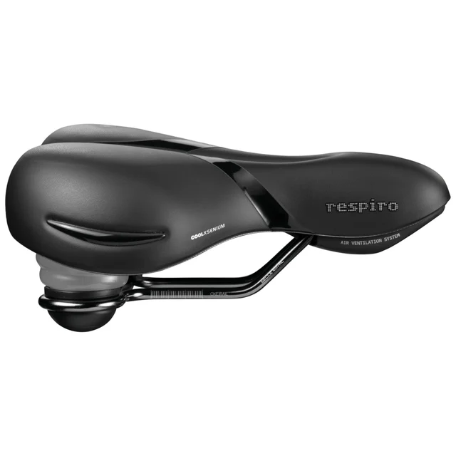 Selle Royal Respiro Relaxed Herre Sete Sort, 256 x 227 mm,790g 