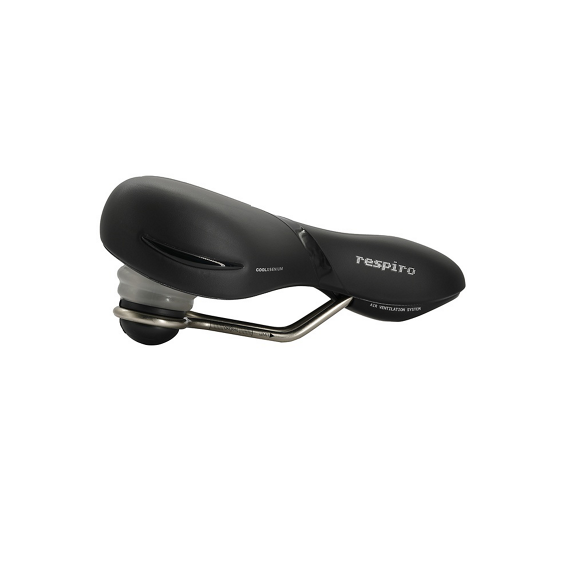 Selle Royal Respiro Relaxed Sadel Svart, 256 x 227 mm, 771g 