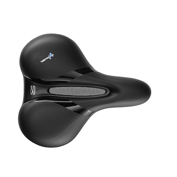 Selle Royal Respiro Relaxed Sadel Svart, 256 x 227 mm, 771g 