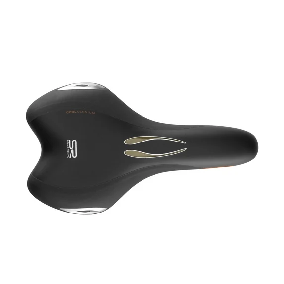 Selle Royal Lookin Athletic Sadel Svart, 279 x 160 mm, 440g 