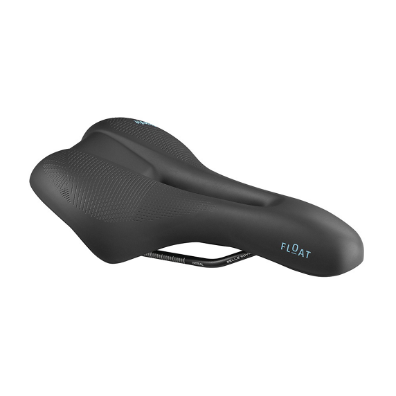 Selle Royal Float Athletic Sadel Svart, 267 x 161 mm, 382g 