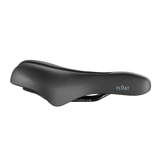 Selle Royal Float Moderate Sadel Svart, 263 x 200 mm, 547g 