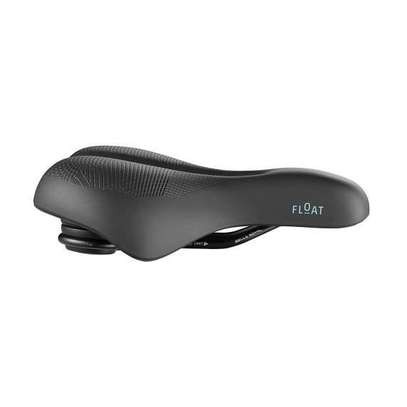 Selle Royal Float Moderate Sadel Svart, 251 x 228 mm, 628g 