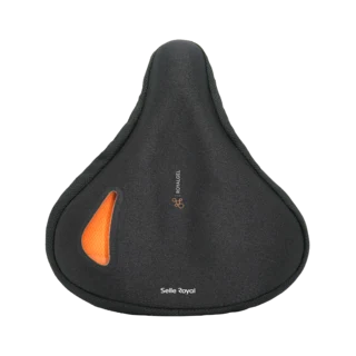 Selle Royal Gel Setetrekk Sort / Orange, 226 x 258 mm