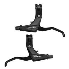 Shimano Deore T610 Bremseh&#229;ndtak Sett Sort, V-brems, 2 fingre, H&#248;yre + venstre