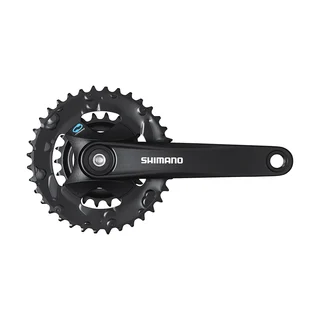 Shimano FC-M315-B2 Kranksett Sort, Boost, 175 mm, 36/22T, 7/8-Delt