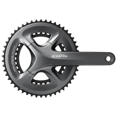 Shimano Claris FC-R2000 Kranksett Gr&#229;, 170 mm, 110 BCD, 50/34T
