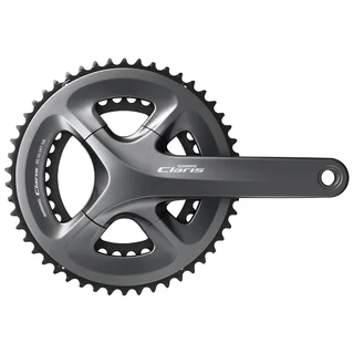 Shimano Claris FC-R2000 Kranksett Gr&#229;, 170 mm, 110 BCD, 50/34T