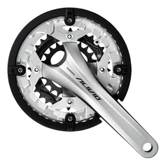 Shimano Alivio T4060 S&#248;lv Kranksett 175 mm, 44/32/22T, BCD 100/64, 9-Delt