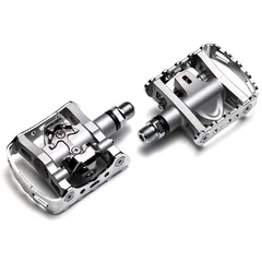 Shimano M324 Kombipedaler S&#248;lv, SPD, 533 g