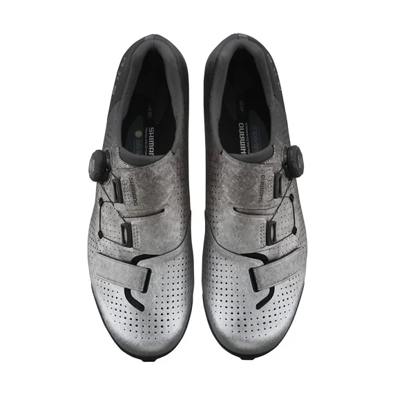 Shimano RX801 Gravel Sykkelsko Silver, Str. 43 