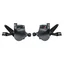 Shimano Claris SL-R2000 Girhendelsett Gr&#229;, 2x8-delt, for flatt styre