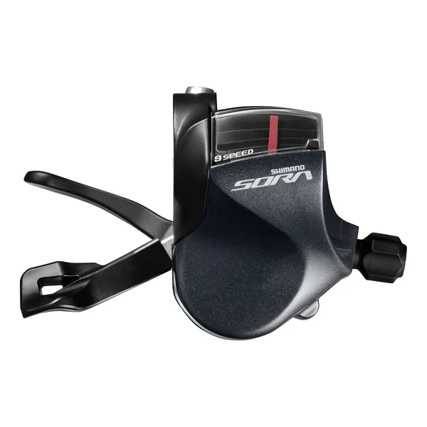 Shimano Sora R3000 Høyre 9-Delt Girspak For rett styre, 9-Delt, Høyre 