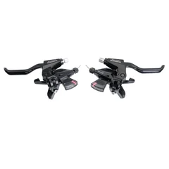 Shimano Altus M310 Girhendelsett Sort, 3x8-delt, STI, V-brems/Skive