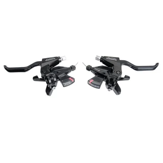 Shimano Altus M310 Girhendelsett Sort, 3x8-delt, STI, V-brems/Skive