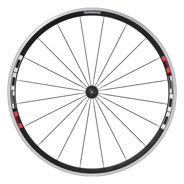 Shimano R501 Framhjul Sort, Clincher, 20H, 822 g 