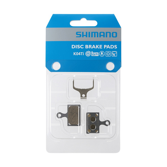 Shimano K04Ti-MX Bremseklosser 1 par, Metall, Titanplate, Landevei 