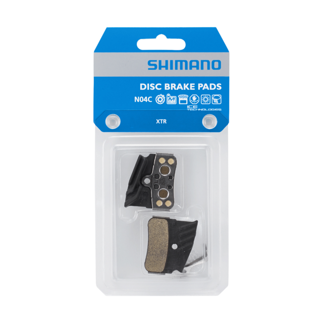Shimano N04C-MF Bremseklosser 1 par, Metall, XTR 
