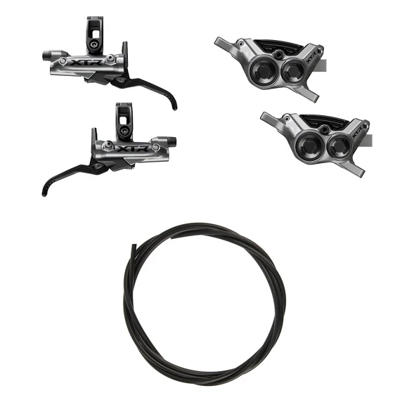 Shimano XTR Bremsesett Upgrade Kit BR-M9220 + BL-M9220, Bak & Foran 