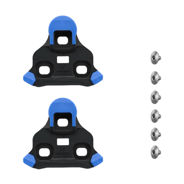 Shimano SPD-SLR CL-SL120 Klosser 1 par, Blå, 1° float 