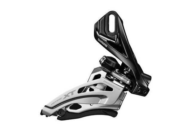 Shimano XT M8000 Side Swing Framgir Direct Mount, Trippel, 11-Delt 