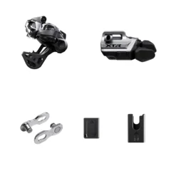 Shimano DI2 Upgrade Kit XTR M9250 Bakgir, girspak, batteri og lader