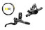 Shimano XTR M9120 Foran Skivebremssett Kalipper, hendel og slange, Resin