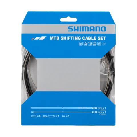 Shimano OT-SP41 MTB Girwiresett Sort, Rustfritt Stål