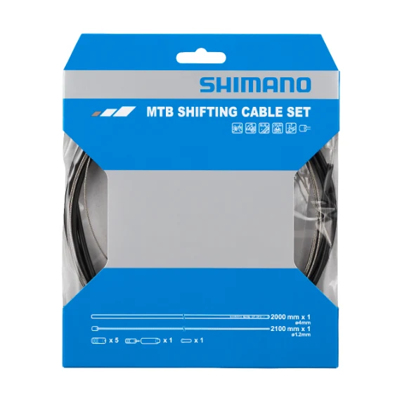 Shimano OT-SP41 MTB Girwiresett Sort, Rustfritt Stål 