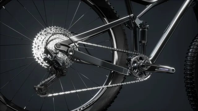 Shimano Deore RD-M6100 SGS Bakväxel 1x12s, Singel, Long Cage 