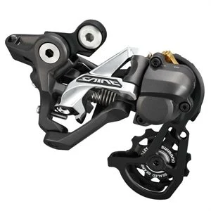 Shimano Saint (RD-M820) SS Bakgir Sort/s&#248;lv, 10-delt, SS versjon