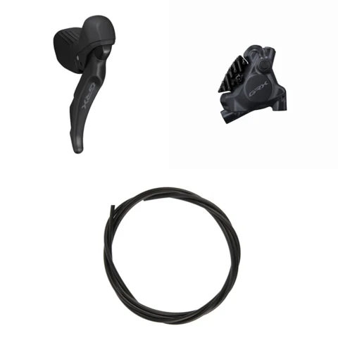 Shimano GRX RX610 Skivebremssett Høyre/Bak, Mekanisk, 12-delt