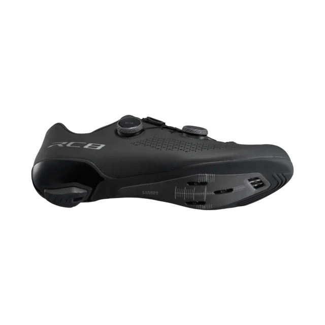 Shimano RC810 Landeveissko Sort, Str. 41 Bred 