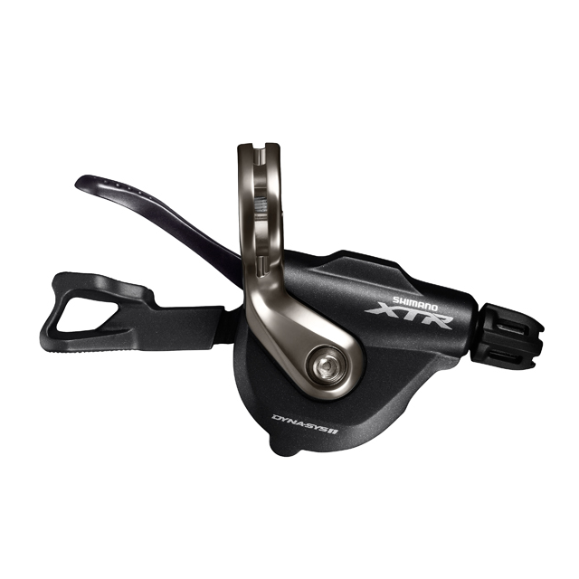 Shimano XTR M9000 Høyre Girspak Sort, 11-Delt, Klemme 