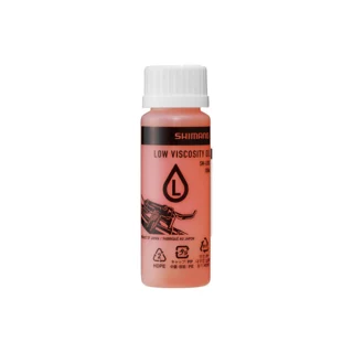 Shimano Low Viscosity Bremseveske 100 ml, Flaske