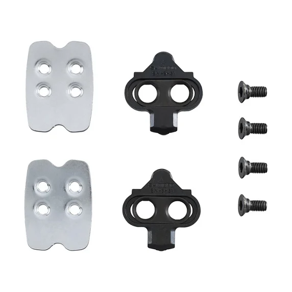 Shimano SPD SH51 Klosser 1 par, Sort, Single release, m/feste 