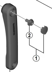 Shimano FC-E6000 Fixing Bolt Sort