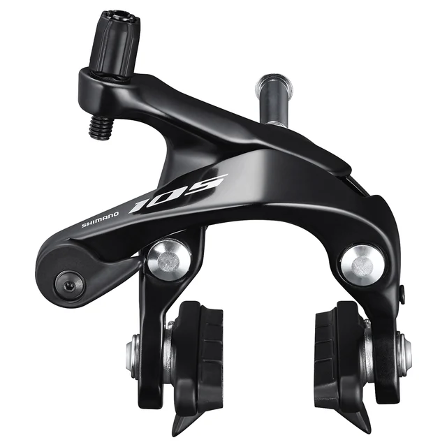 Shimano 105 BR-R7000 Frambrems Sort, Front, Felgbrems, Inkl. R55C4 