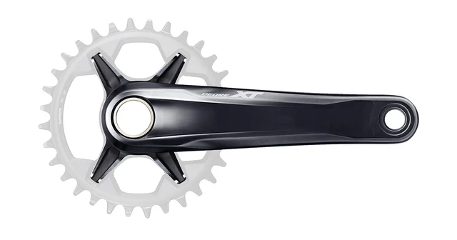 Shimano Deore XT M8130-1 Kranksett 175 mm 