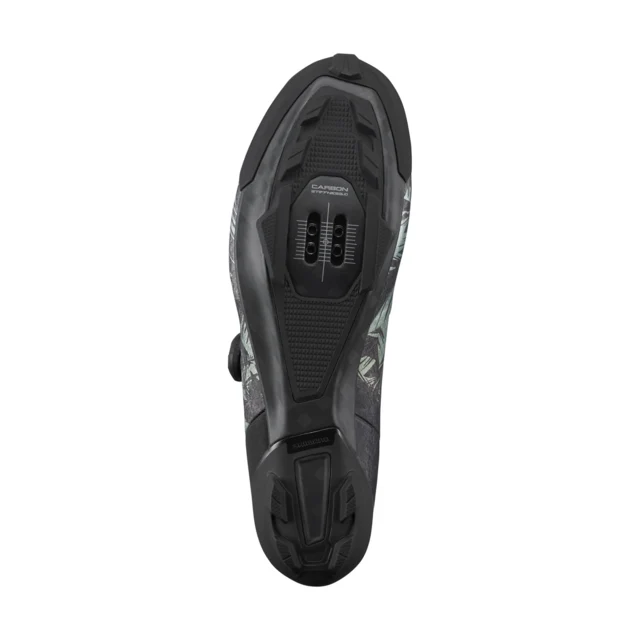 Shimano RX801 Gravel Sykkelsko Tropical Leaves, Str. 45 