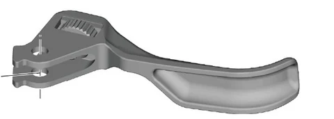 Shimano BL-M9220 Bremseblad Spare Lever Blade
