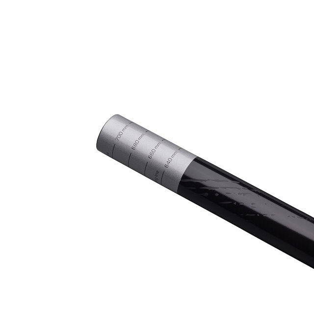 PRO Tharsis 3Five Flat Carbon Styre Black, Karbon, 35 mm, 720 mm, 130 g 