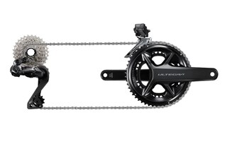 Shimano Ultegra R8170 Komplett Gruppe Tilpassbar, Skivebremser, Di2, Trådløst